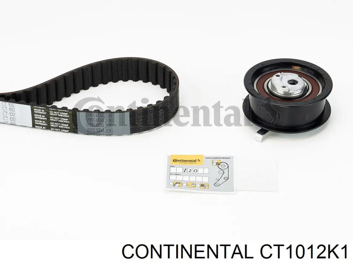 CT1012K1 Continental/Siemens Correia do mecanismo de distribuição de gás, kit