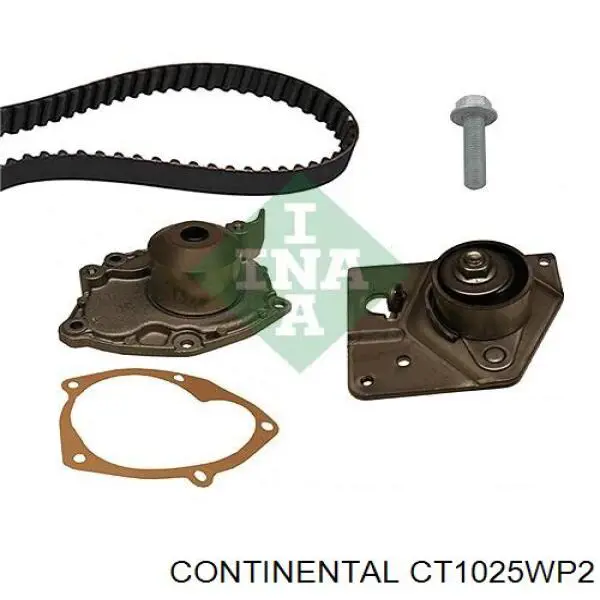 CT1025WP2 Continental/Siemens Correia do mecanismo de distribuição de gás, kit