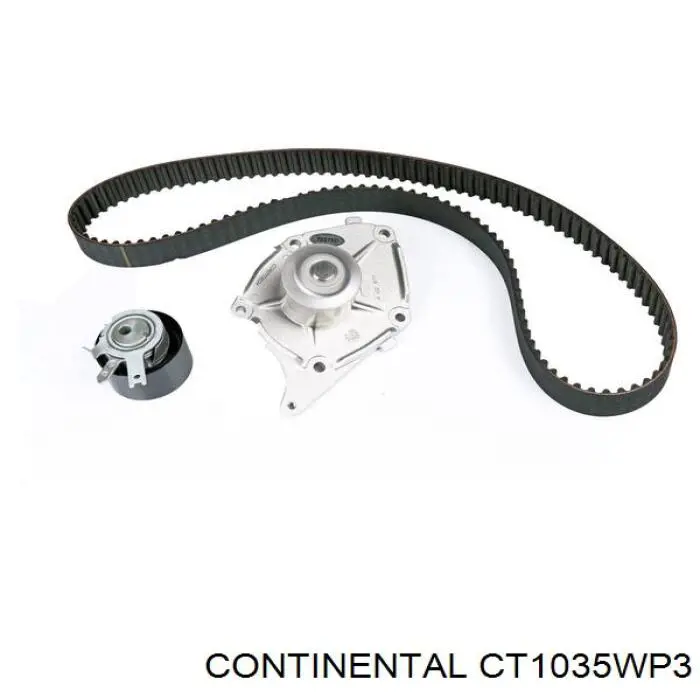 CT1035WP3 Continental/Siemens Correia do mecanismo de distribuição de gás, kit
