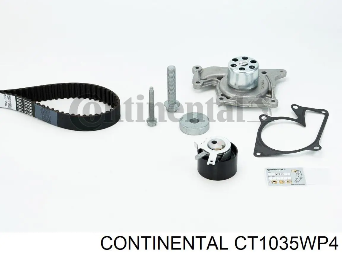 CT1035WP4 Continental/Siemens Correia do mecanismo de distribuição de gás, kit
