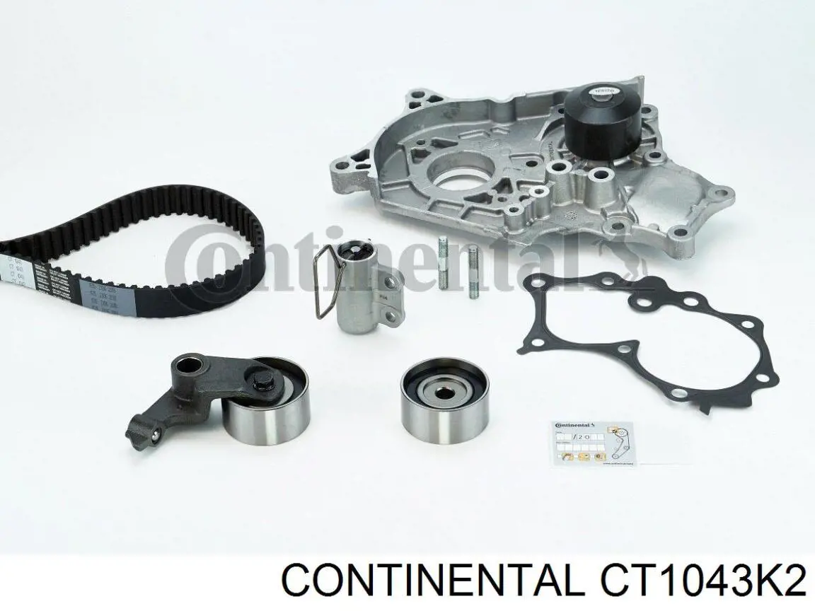 CT1043K2 Continental/Siemens Correia do mecanismo de distribuição de gás, kit