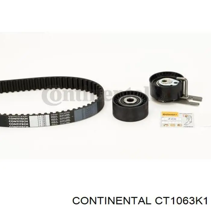 CT1063K1 Continental/Siemens Correia do mecanismo de distribuição de gás, kit