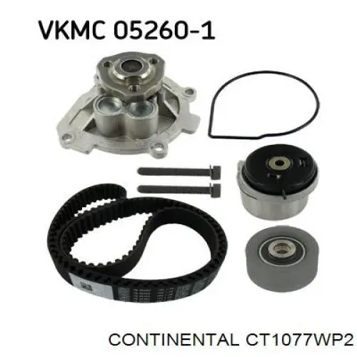Compre CT1077WP2 Continental/Siemens Correia do mecanismo de distribuição de gás, kit