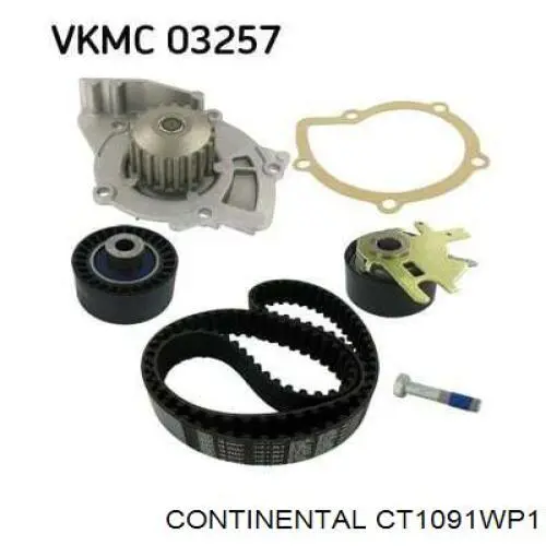 Compre CT1091WP1 Continental/Siemens Correia do mecanismo de distribuição de gás, kit