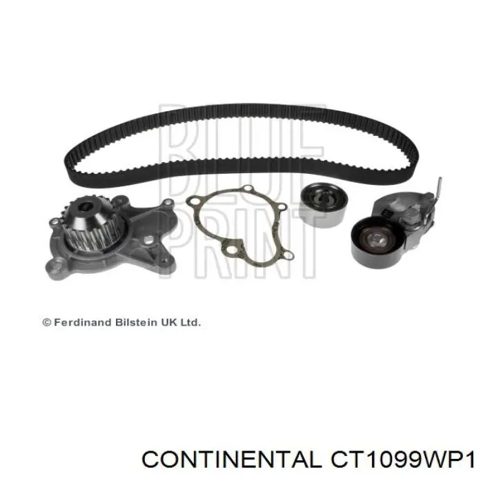 CT1099WP1 Continental/Siemens Correia do mecanismo de distribuição de gás, kit