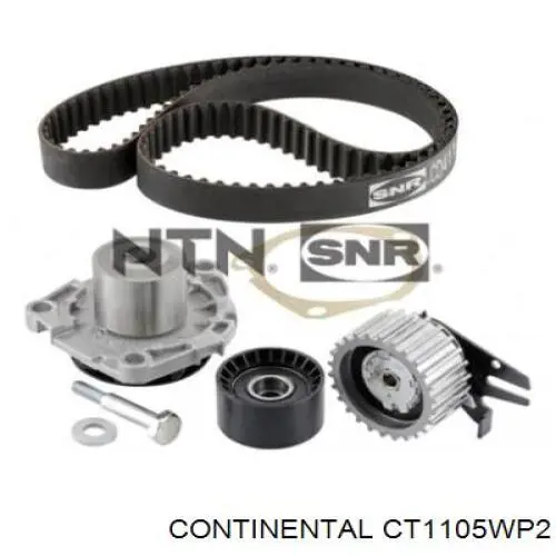 CT1105WP2 Continental/Siemens Correia do mecanismo de distribuição de gás, kit