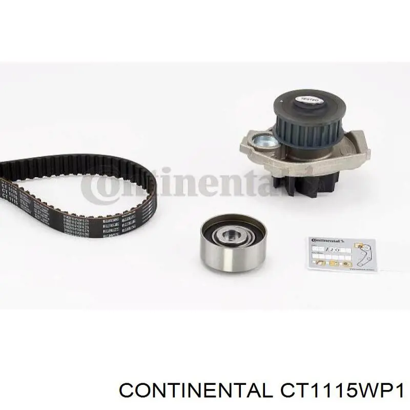 CT1115WP1 Continental/Siemens Correia do mecanismo de distribuição de gás, kit