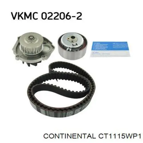 Compre CT1115WP1 Continental/Siemens Correia do mecanismo de distribuição de gás, kit