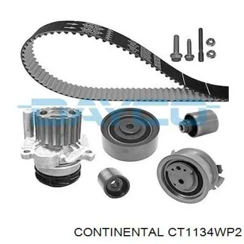 CT1134WP2 Continental/Siemens Correia do mecanismo de distribuição de gás, kit