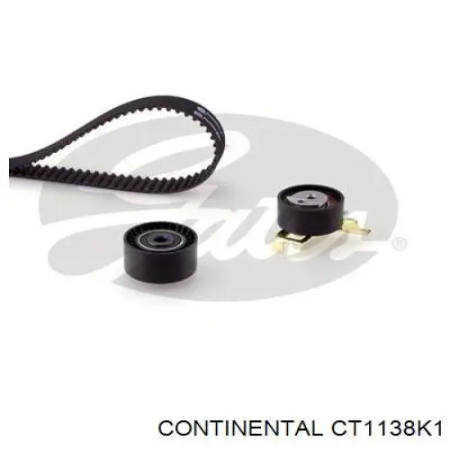 CT1138K1 Continental/Siemens Correia do mecanismo de distribuição de gás, kit