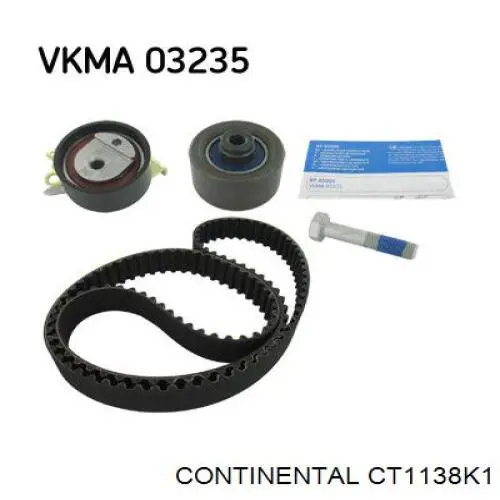 Correia do mecanismo de distribuição de gás, kit Continental/Siemens CT1138K1 preço, a partir de 102,62 USD