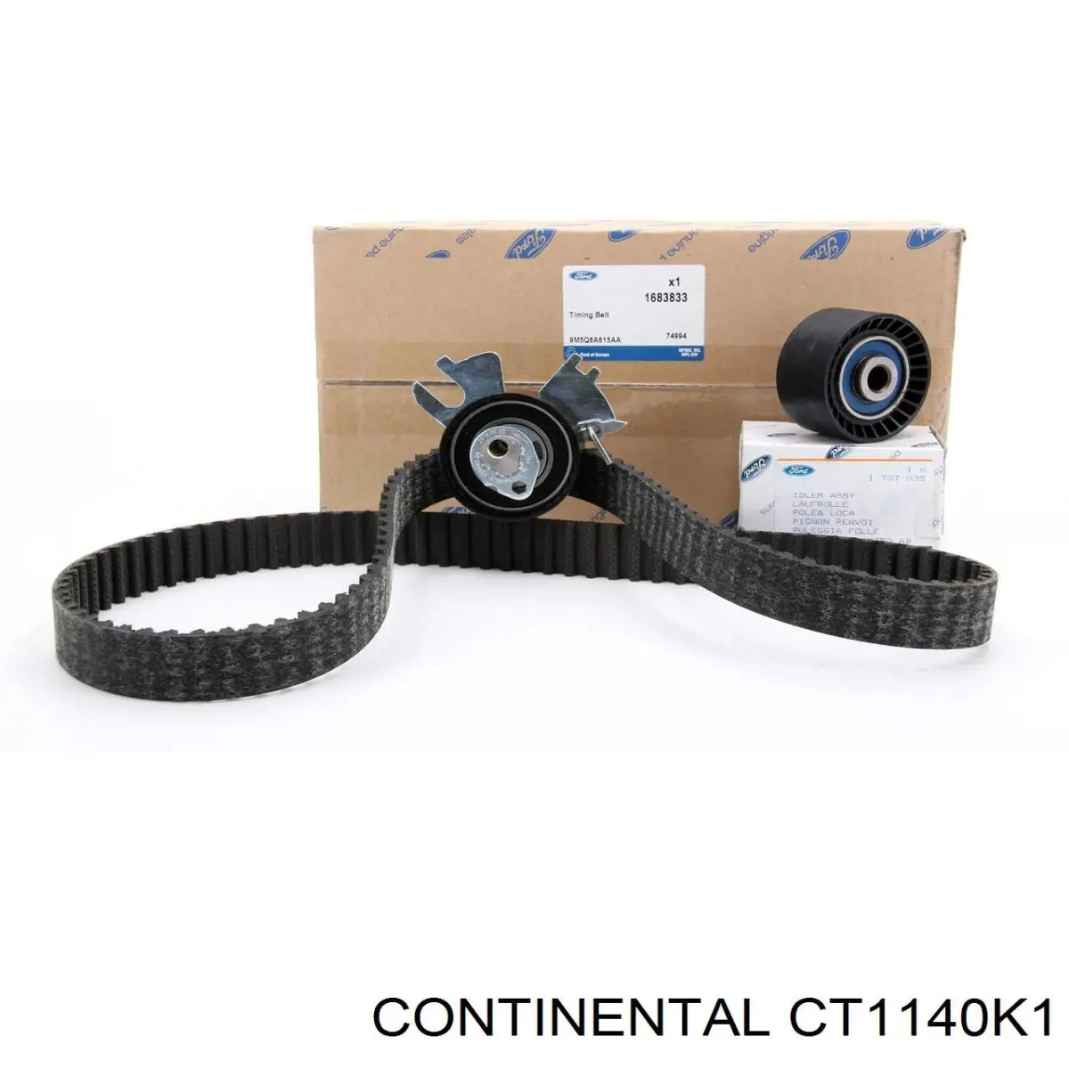 CT1140K1 Continental/Siemens Correia do mecanismo de distribuição de gás, kit