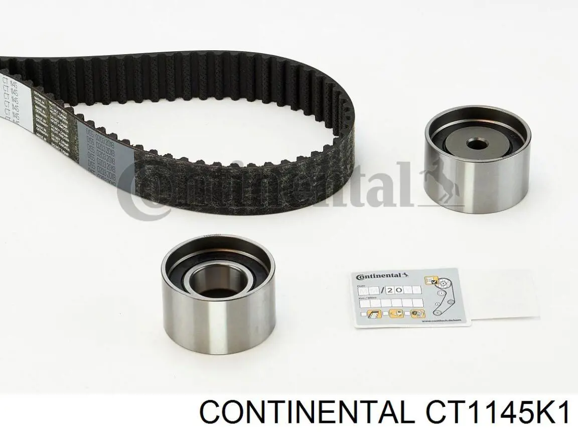 CT1145K1 Continental/Siemens Correia do mecanismo de distribuição de gás, kit