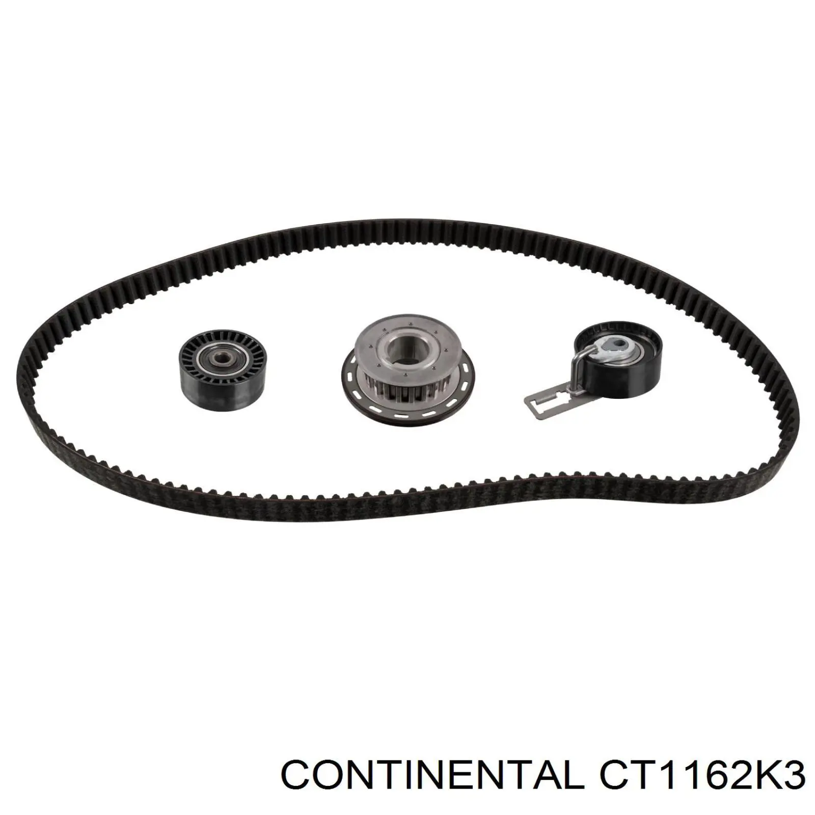 CT1162K3 Continental/Siemens Correia do mecanismo de distribuição de gás, kit