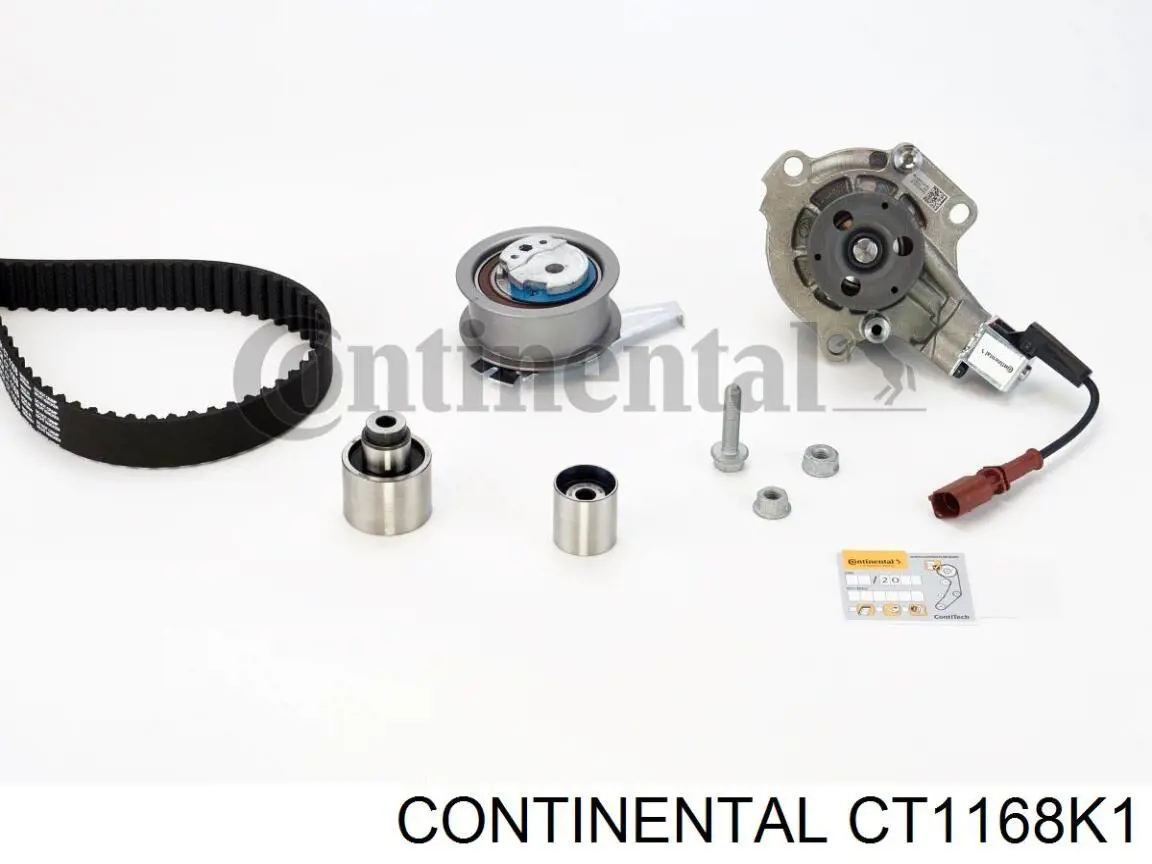 CT1168K1 Continental/Siemens Correia do mecanismo de distribuição de gás, kit