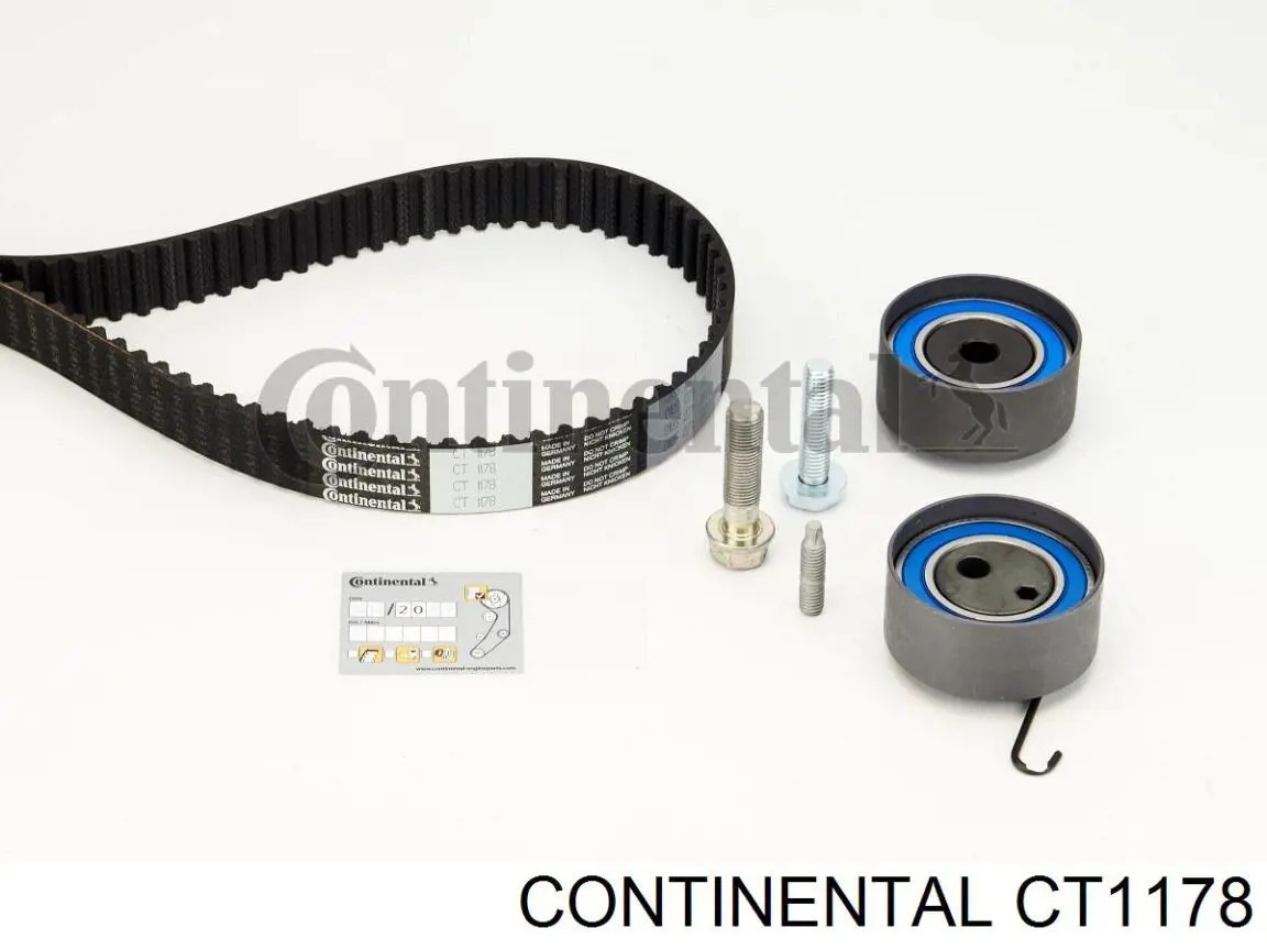 CT1178 Continental/Siemens Correia do mecanismo de distribuição de gás