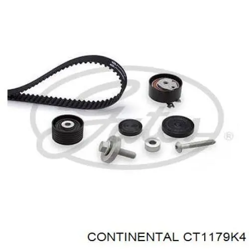 CT1179K4 Continental/Siemens Correia do mecanismo de distribuição de gás, kit