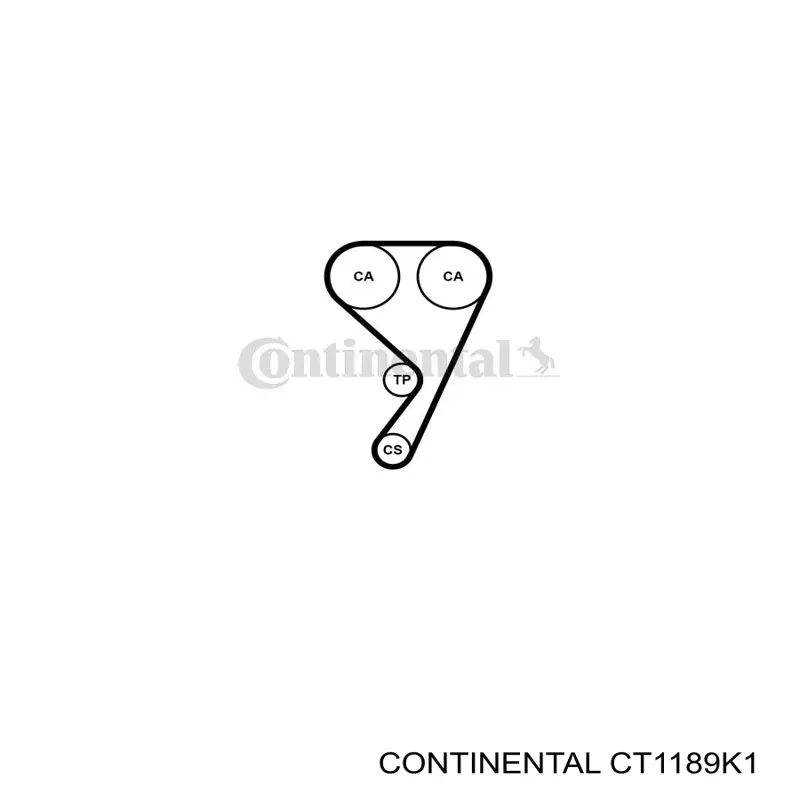 Compre 2121996 Ford Correia do mecanismo de distribuição de gás, kit