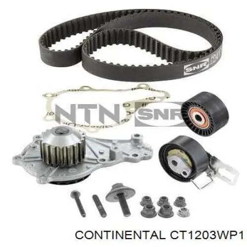 Compre CT1203WP1 Continental/Siemens Correia do mecanismo de distribuição de gás, kit
