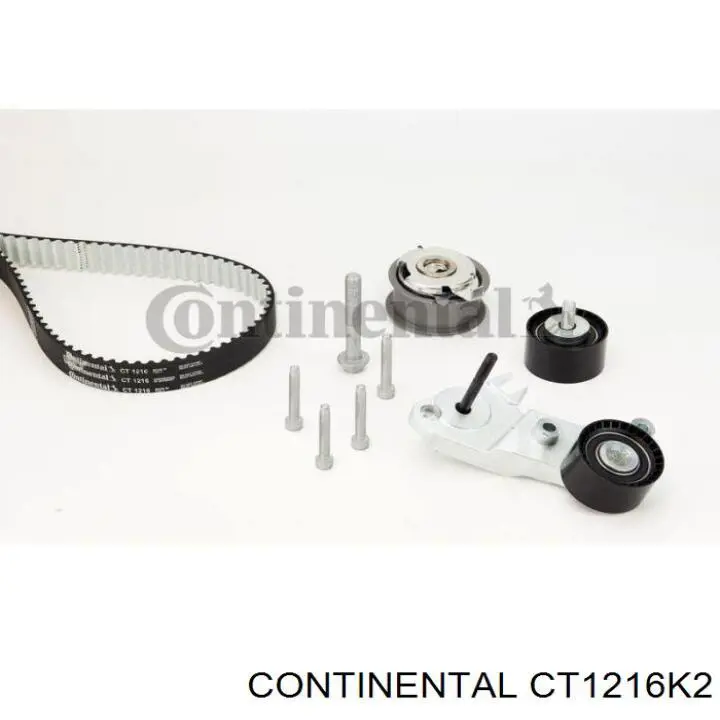 CT1216K2 Continental/Siemens Correia do mecanismo de distribuição de gás, kit