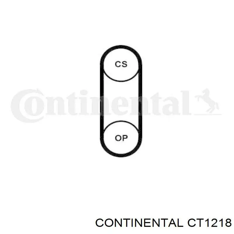 Correia de bomba de óleo Continental/Siemens CT1218 preço, a partir de 25,00 USD