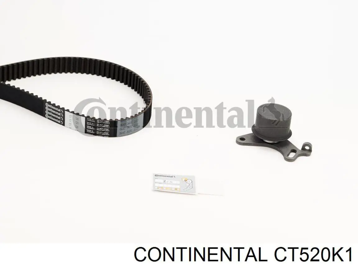 CT520K1 Continental/Siemens Correia do mecanismo de distribuição de gás, kit