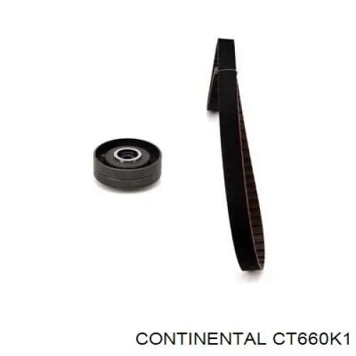 Correia do mecanismo de distribuição de gás, kit CT660K1 Continental/Siemens