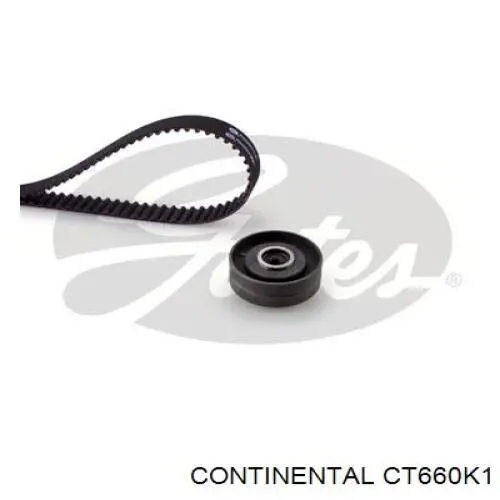 CT660K1 Continental/Siemens Correia do mecanismo de distribuição de gás, kit