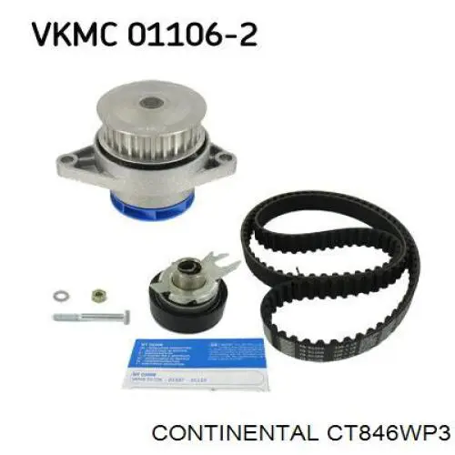 Correia do mecanismo de distribuição de gás, kit Continental/Siemens CT846WP3 preço, a partir de 84,99 USD