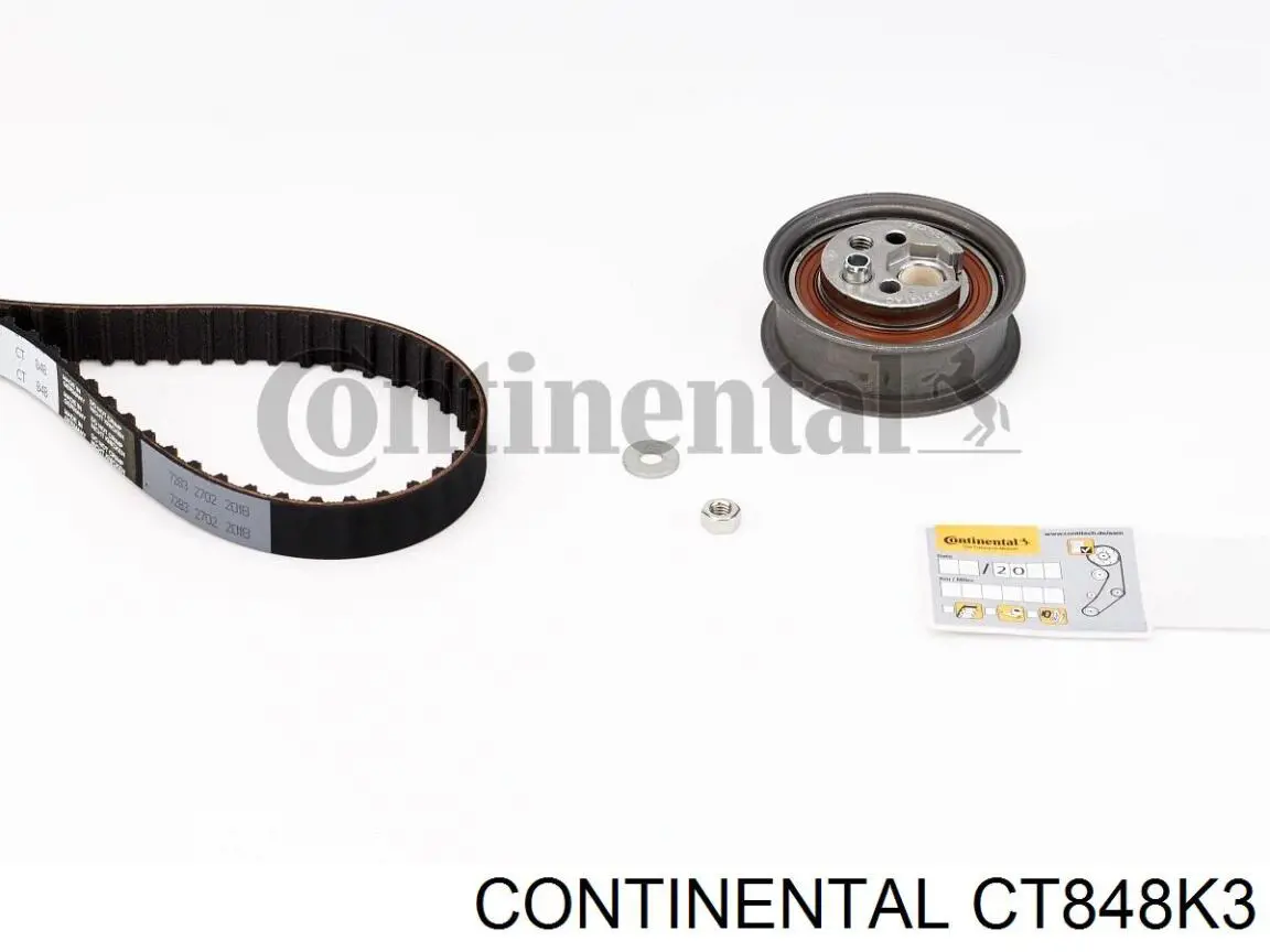 CT848K3 Continental/Siemens Correia do mecanismo de distribuição de gás, kit