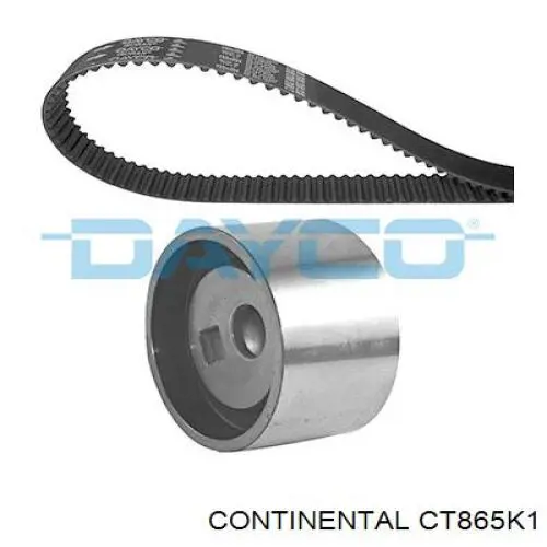 Correia do mecanismo de distribuição de gás, kit CT865K1 Continental/Siemens