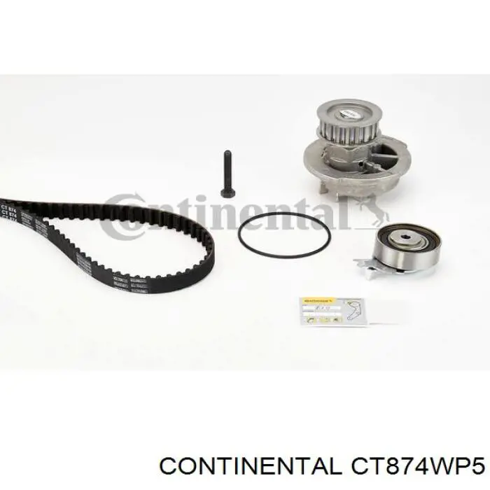CT874WP5 Continental/Siemens Correia do mecanismo de distribuição de gás, kit