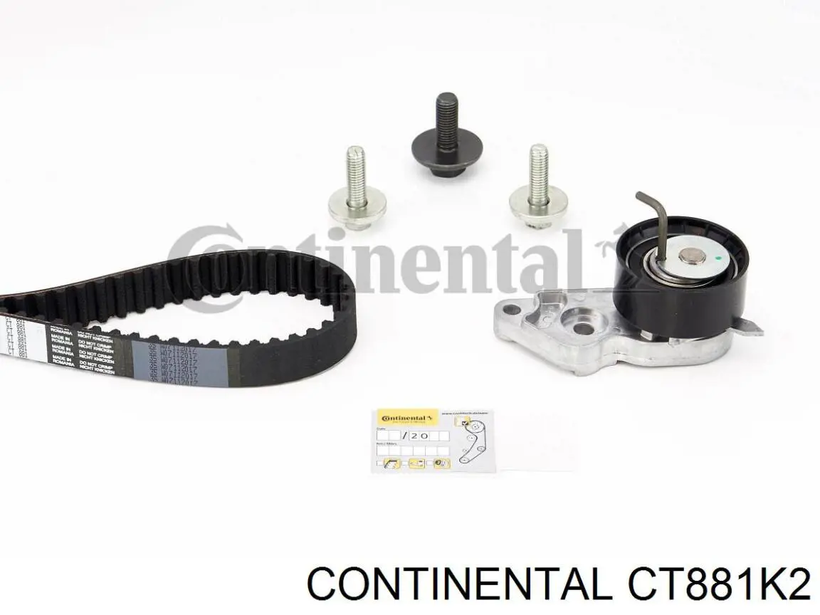 Correia do mecanismo de distribuição de gás, kit Continental/Siemens CT881K2 preço, a partir de 77,96 USD