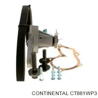 Compre CT881WP3 Continental/Siemens Correia do mecanismo de distribuição de gás, kit
