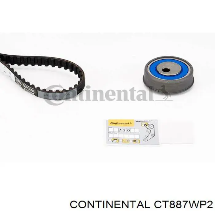 Compre CT887WP2 Continental/Siemens Correia do mecanismo de distribuição de gás, kit