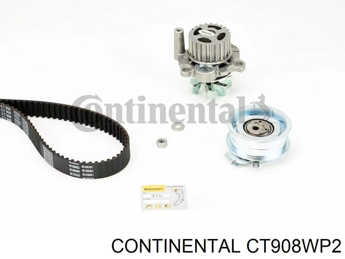 Correia do mecanismo de distribuição de gás, kit Continental/Siemens CT908WP2 preço, a partir de 88,51 USD