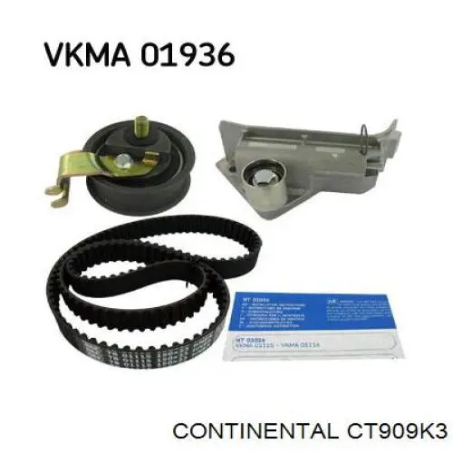 Correia do mecanismo de distribuição de gás, kit Continental/Siemens CT909K3 preço, a partir de 174,37 USD