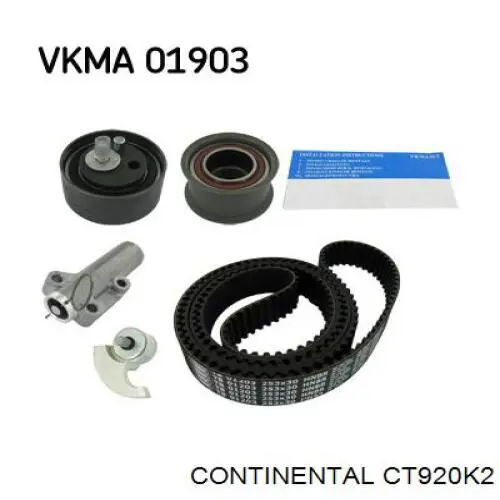 Correia do mecanismo de distribuição de gás, kit Continental/Siemens CT920K2 preço, a partir de 253,28 USD