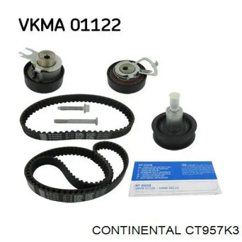 Correia do mecanismo de distribuição de gás, kit Continental/Siemens CT957K3 preço, a partir de 131,63 USD