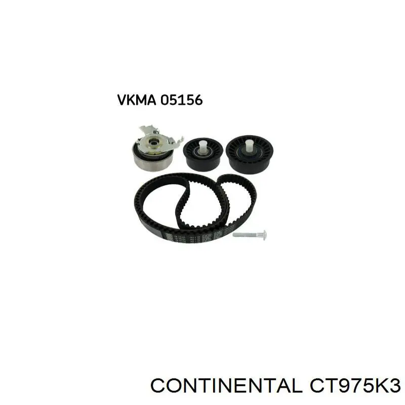 Correia do mecanismo de distribuição de gás, kit Continental/Siemens CT975K3 preço, a partir de 91,14 USD