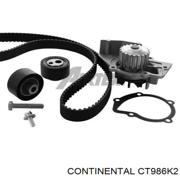 Correia do mecanismo de distribuição de gás, kit Continental/Siemens CT986K2 preço, a partir de 85,43 USD