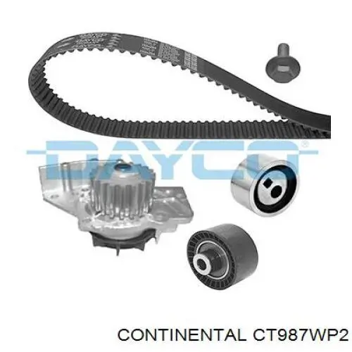 CT987WP2 Continental/Siemens Correia do mecanismo de distribuição de gás, kit