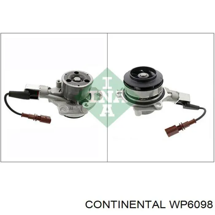 Compre WP6098 Continental/Siemens Bomba de água (bomba) de esfriamento