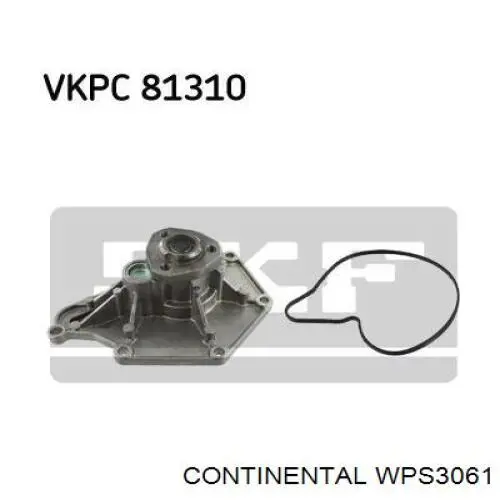 WPS3061 Continental/Siemens Bomba de água (bomba) de esfriamento