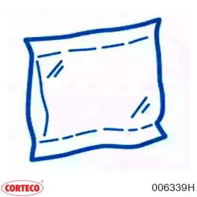 Compre 006339H Corteco Vedante de rolha de panela de motor