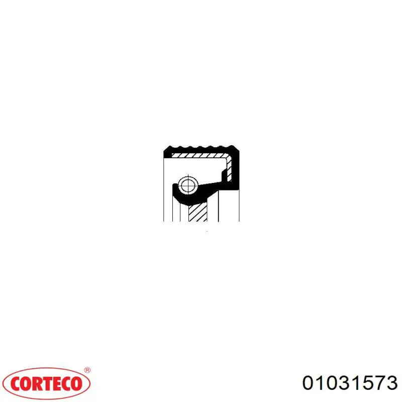 01031573 Corteco Vedação da Caixa Automática de Mudança (de árvore de saída/primária)
