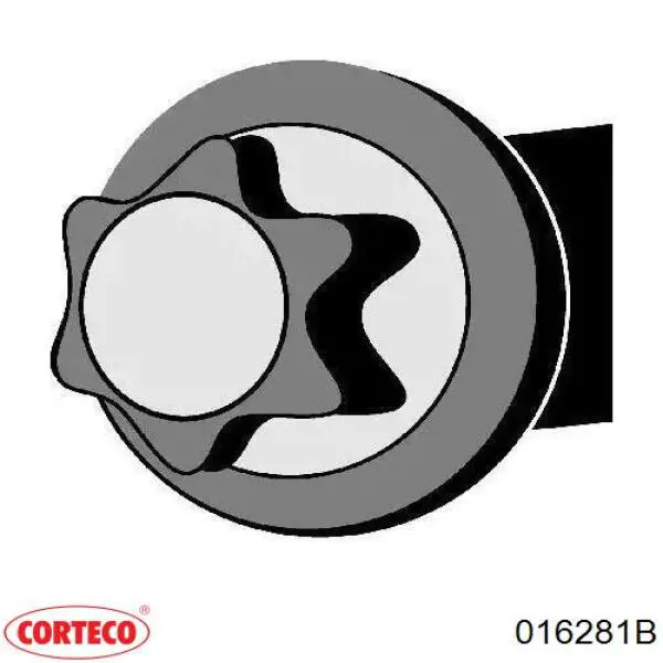 016281B Corteco Parafuso de cabeça de motor (CBC)