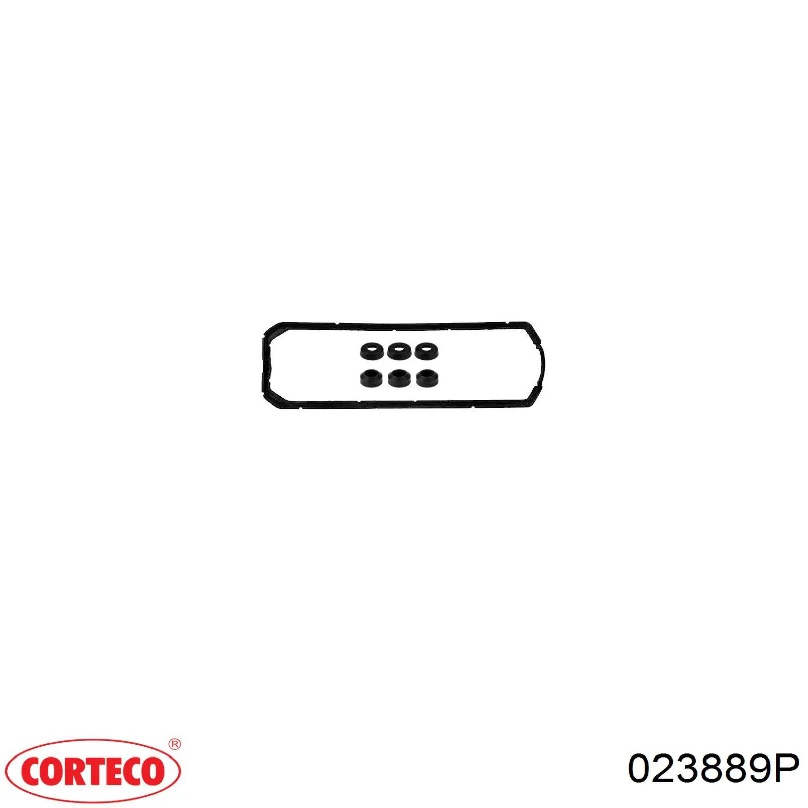 Compre 023889P Corteco Vedante de tampa de válvulas de motor