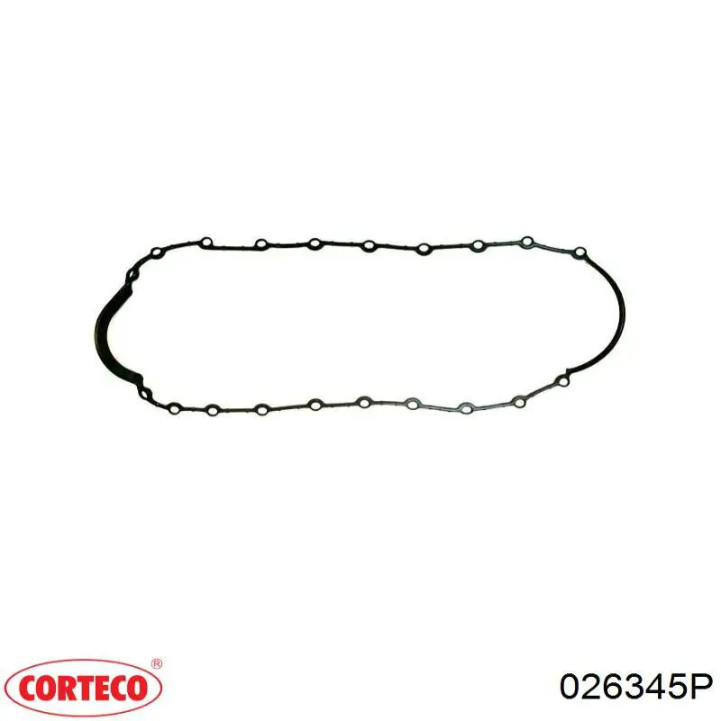 Compre 026345P Corteco Vedante de panela de cárter do motor