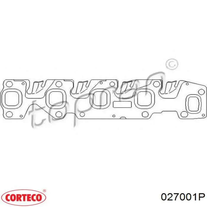 Vedante de tubo coletor de escape Corteco 027001P preço, a partir de 18,48 USD